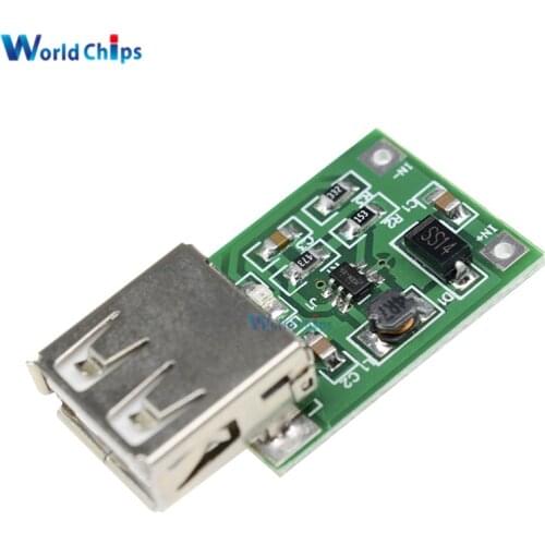 5Pcs 0.9V-5V 600MA USB Output Boost Converter Mini DC-DC Step-up Power Module Lithium Battery Charger Board High Efficiency