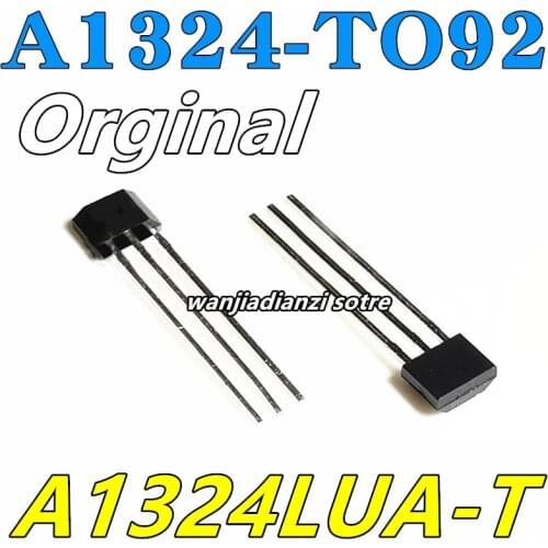A1324LUA-T Hall effect sensor 324 High precision linearity SIP3 TO92 Low noise linear hall effect sensors