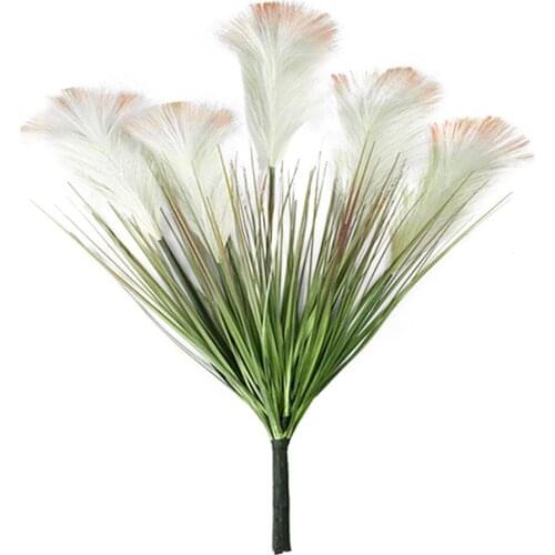 Flower Handle Home Wedding Artificial Plants Grass Reed Onion Setaria 70cm PVC Bedroom Hotel Cloth Weddings Parlous Green