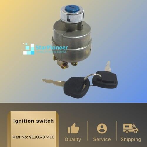 Forklift parts starter switch ignition switch 91106-07410