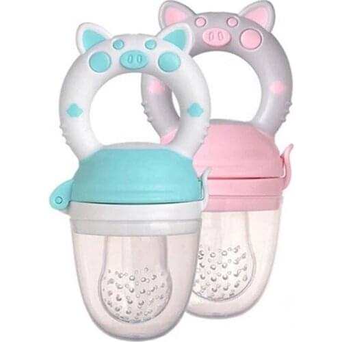 Baby to Bite Teeth Childrens fruit and vegetable Silicone Nipple Toddler enjoyed Grinding Tool Silicone Baby Soother Teether