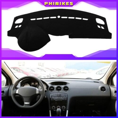For Peugeot 308 2008 2009 2010 2011 2012 2013 Car Inner Auto Dashboard Cover Dashmat Pad Carpet Sun Shade Dash Board Cover Fit