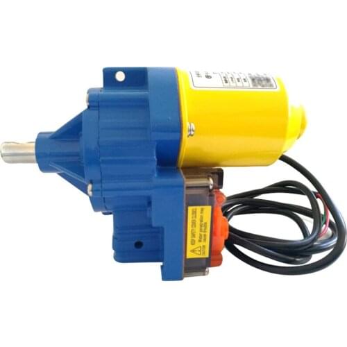 DC24V Electric Roll Up Motor Greenhouse Plastic Film Roll Up Motor Electric Wind Film Machine For Ventilation 50W / 80W / 100W