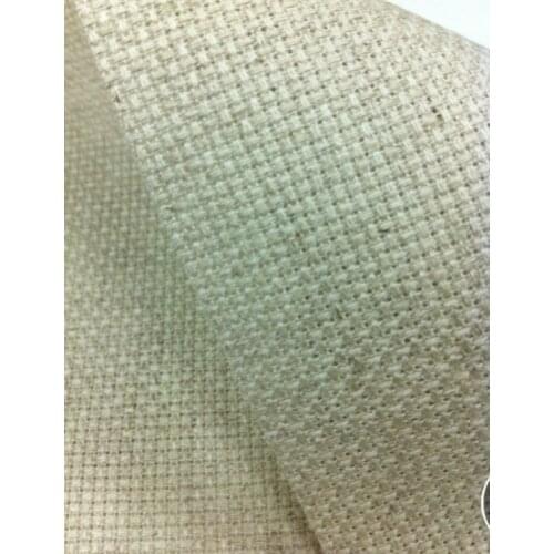 Flaxen 11CT 11ST 14ST 14CT cross stitch canvas fabric white flaxen