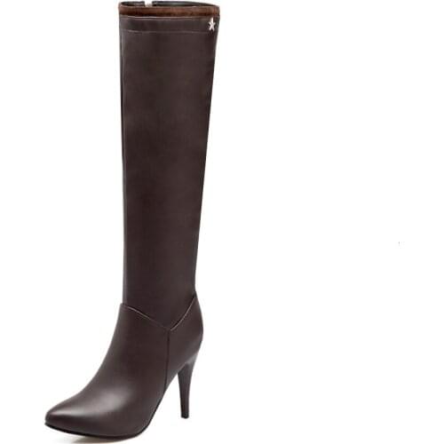 Foreign trade foreign trade wind sexy sexy fine with the size and super size 32, 1883-48 tall canister boots joker