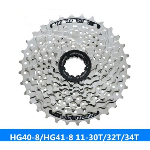 SHIMAN0 CS-HG41-8 / HG40-8 mountain bike folding card flywheel 8S / 24S 11-30T / 32T-34T tower sprocket gear brand original