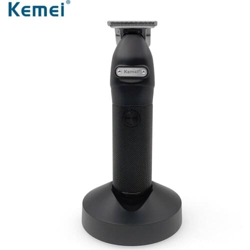 New Professional Electric Hair Clipper for Men Rechargeable Barber Hair Trimmer 0mm T-Blade Beard Mower Shaving Cutting Machine