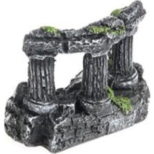 Creative aquarium decoration landscaping Roman column Natural resin decoration fish tank accessories