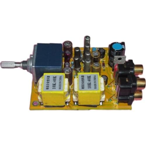 Transformer input germanium tube pre-amplifier board, the tone is warm, mellow, delicate, transparent and vigorous LG218F