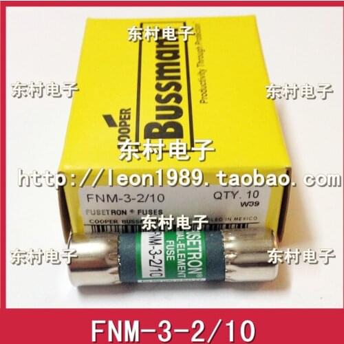 [SA]United States BUSSMANN fuse FUSETRON fuse FNM-3-2 / 10 3.2A 250V--10PCS/LOT