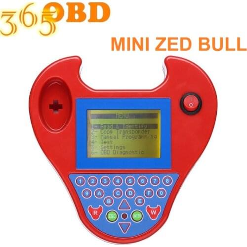 Support Multi-Language with more features Newest Smart Zed-Bull Auto Key Programmer Smart Red Mini Zed Bull