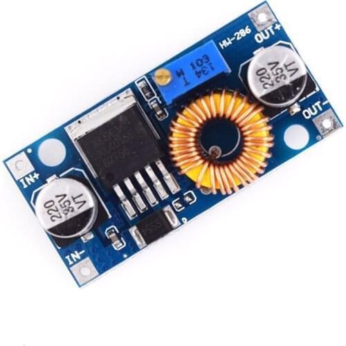 XL4005 5A 75W XL4015 DC-DC 4-38V to 1.25-36V 24V 12V 9V 5V Step Down Adjustable Power Supply Module LED Lithium Charger