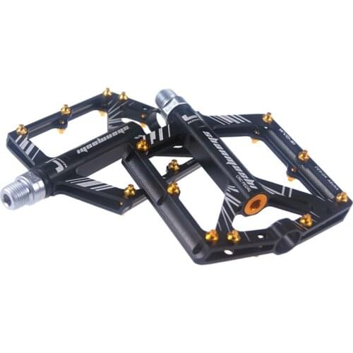 Shanmashi Bicycle Pedal Mountain Bike Pedals Alu Bearings Bike Flat Pedals For MTB Road Bike