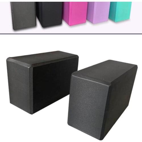 2PCS EVA Yoga Block Foam Brick Stretching Aid Gym Pilates For Exercise Fitness Shaping Health Training Yoga Bolster Pillow
