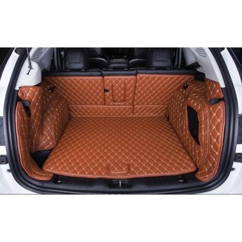 3D 2017 for jeep compass leather car trunk mat cargo liner 2016 2017 2018 2019 accessories rug carpet interior accessories