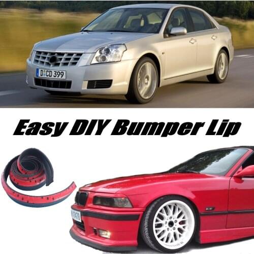 Bumper Lip Deflector Lips For Cadillac BLS 2005~2010 Front Spoiler Skirt For Car Tuning View / Body Kit / Strip