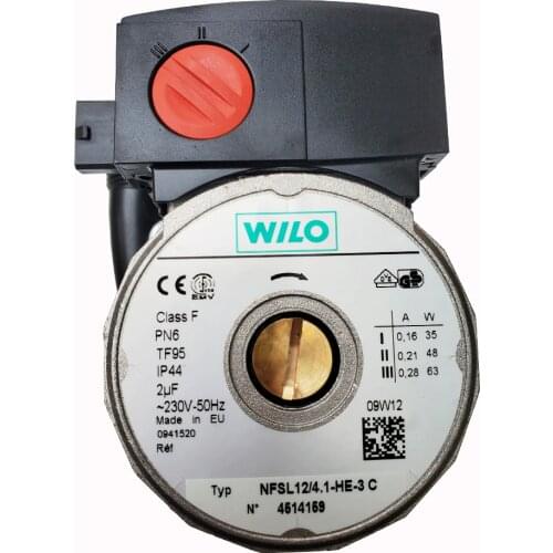 Gas Boiler Part Water Circulation Pump Motor for Wilo NFSL12/4.1