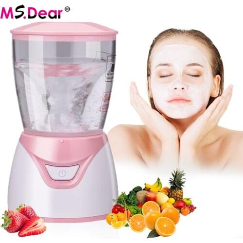 DIY Fruit Face Mask Maker Automatic Vegetable Natural Collagen Fruit Face Mask Machine Skin Care Home Makeup Tool