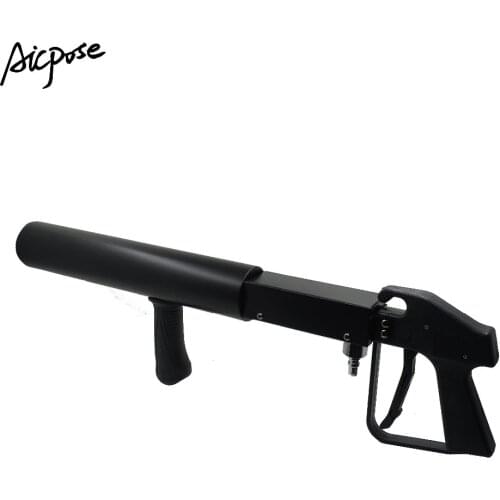 Mini Nightclub CO2 DJ Gun Jet Blaster Small Co2 Jet System DJ Handhold Co2 Jet Cannon Shoot Distance 5-6Meter