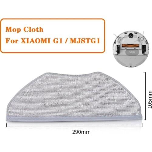 High Quality Washable Mop Cloth Replacement Parts For XIAOMI MIJIA G1 MJSTG1 Mi Robot Vacuum-Mop Essential Household Accessories