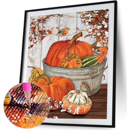 5D DIY Full Round Drill Rhinestone Diamond Painting Embroidery Kits Needlework Set Cross Stitch Mosaic Art Craft Home Decor Gift