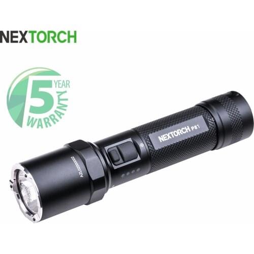 NEXTORCH 2600 Lumens One-Step Strobe 21700 Rechargeable Battery Indication Waterproof Duty Flashlight