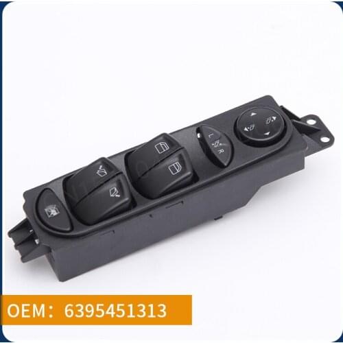 OEM 6395451313 It is suitable for Mercedes-Benz Viano W639(06-13)/Vito W639(06-10) with high-end left front lift switch