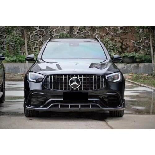 Suitable for Benzs Mercedes New Glc Modified Amg 63s Encircles Eyebrow Lip Tail Throat of 20 Front Bar Middle Net Wheels