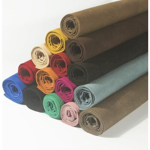 Color Genuine Pig Split Lining Shoes Suede Hide Skin Leather Material For Leathercraft Sewing Accessories