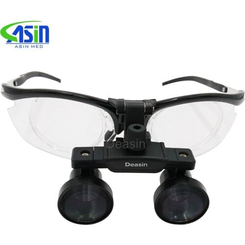 New Adjustable magnification from 2.5x to 3.5x Dental Loupes Magnifier with Surgical Magnifying Glasses