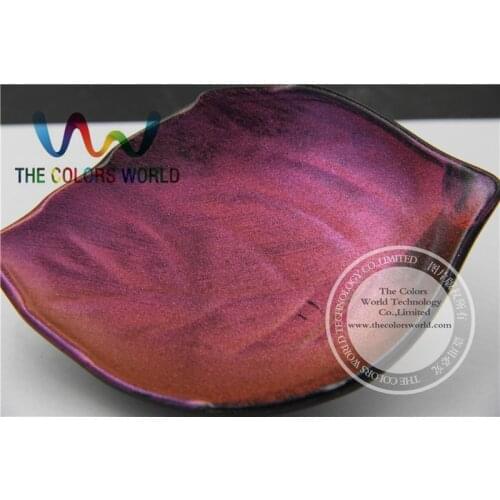 TCWB177 Magic brown red,purple Color shifting Effect Pigment Powder or nail Art nail gel nail polish or other DIY decoration