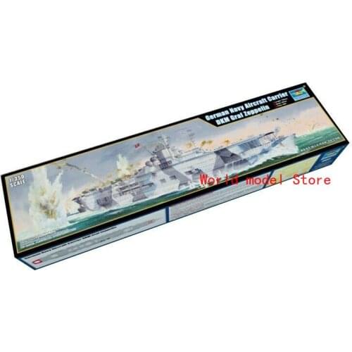 Trumpeter 1/350 05627 German Navy Aircraft Carrier Graf Zeppelin Plastic Model Building Kit