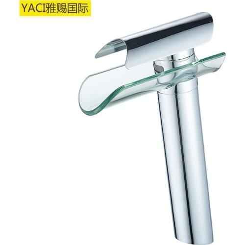 Vidric New Faucet Wide Mouth Waterfall Faucet Supply Foreign Trade Faucet Copper Faucet