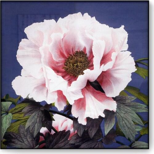 Peony Flower Botanical Vintage Poster Ogawa Kazumasa Japanese Wall Art Floral Canvas Print Painting Picture Home Decoration