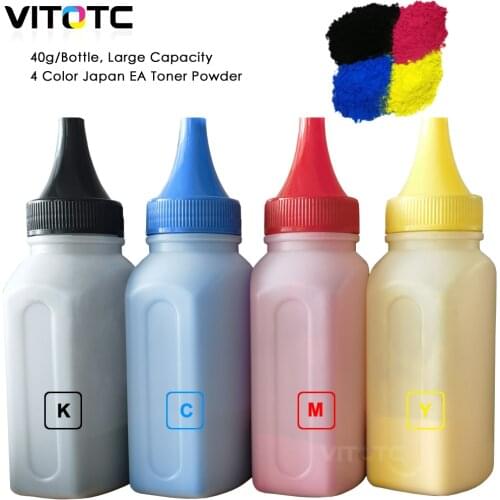 Vitotc Japan EA Color Toner Powder Compatible for Dell 2660 C2660 C2660dn C2665dnf Laser Printers Refill