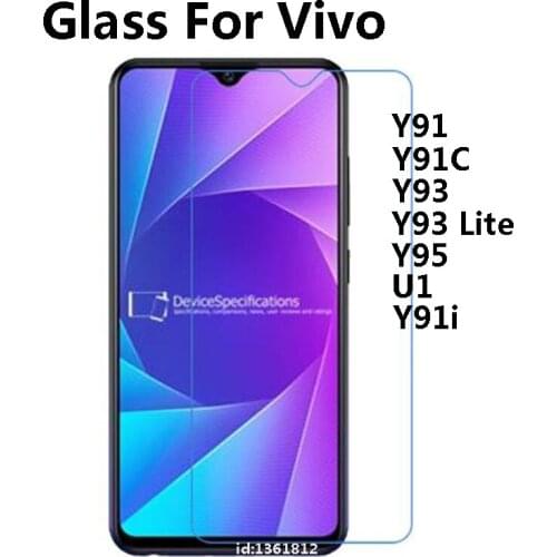 For Vivo Y91 Y91C Y93 Lite Tempered Glass Steel Film Protective For Vivo Y95 U1 Y91i Glass Screen Protector Mobile Phone Film