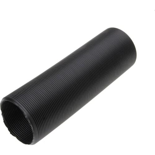 1m 80mm Black Car Air Filter Telescopic Hose ，Black Car Air Intake Hose Ducting Feed Pipe Hose Flexible For Air Filter