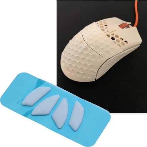 1Pack Ice Version Tiger Gaming Mouse Feet Sticker Mouse Glide Curve Edge Replacement for Finalmouse Cape town Ul2 Mouse B2EA