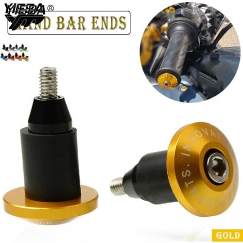 FOR HUSQVARNA TC65 TC85 CR/WR125 300 SUZUKI GSXR 1000 600 750 CNC 7/8" Motorcycle handlebar grip End handle hand bar grip End