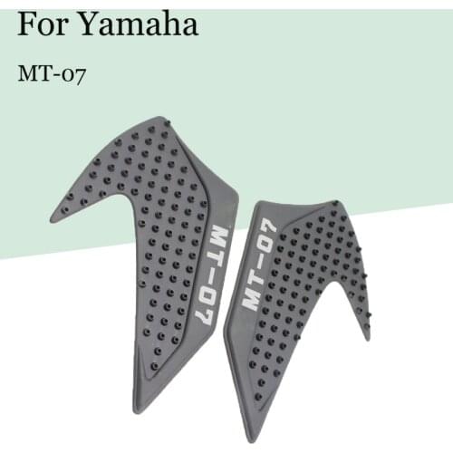 For Yamaha MT-07 mt07 Modified Fuel Tank Anti-Slip Tape Knee Heat Insulation Stickers Motorcycle Accessories