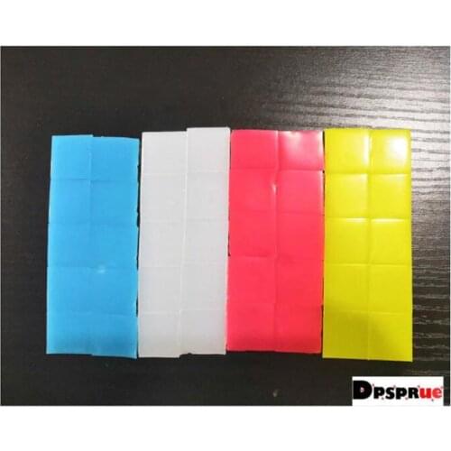 Dpsprue New Diamond Painting 3000 blue 3000 yellow, 2000 red and 1000 white 2x2cm Pink Blue Yellow White Wax Clay Glue