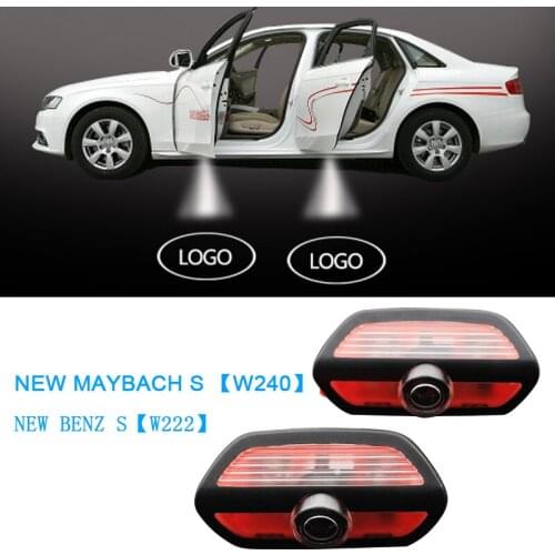 Car Door Led Welcome Light Laser Projector Logo Shadow Door Logo Lamp For New Benzs S W222 For Maybach W240 LED Courtesy Lamp