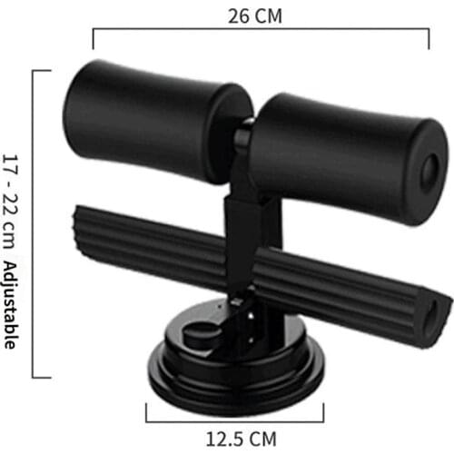 Double Pole Sit-up Auxiliary Device Fixed Foot Yoga Abdominal Exercise Push-ups Belly Trainer Fitness Home Gym Equipment