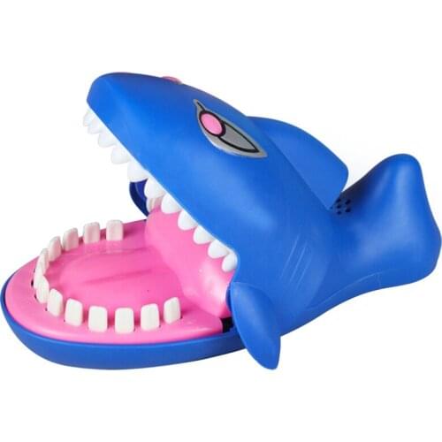 JOYLIVE Tricky Electric Big Finger Bite Shark Crocodile Shaped Pirate Barrel Board Game Toy Puzzle Multiplayer Game