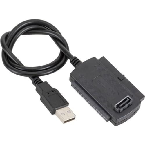 USB To IDE/SATA Cable Adapter USB 2.0 to SATA PATA IDE 2.5 3.5 Inch Hard Drive Disk SSD Adapter Transmission Converter Cable New