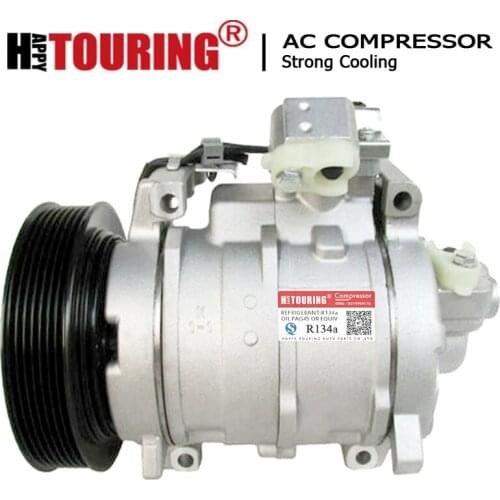 10SR15C A/C AC Compressor For 2008-2012 Honda Accord 14-15 Crosstour 38810R40A01 38810-R40-A01 447260-6960 4472606960 CO 11224C