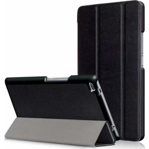 Leather Case For Lenovo Tab4 8 TB-8504F TB-8504N Ultra Thin Smart Tablet Case For Lenovo Tab 4 8.0 Protective Case +protectors