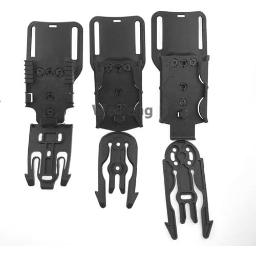 Safa QLS19 22 Gun Belt Holster Adapter for Glock 17 Beretta M9 P226 Pistol Waist Belt Platform Hutning Quick Locking System Kit