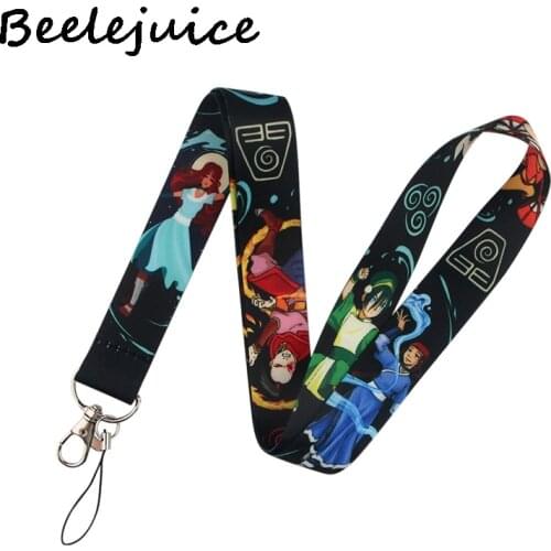 Avatar The Last Airbender Lanyards Cool Neck Strap webbings ribbons Phone Keys ID Card Holder Lanyard For Keys DIY Hang Ropes