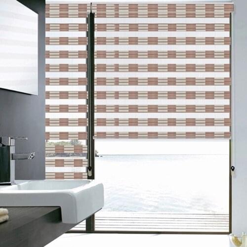 Free shipping Popular zebra blinds and roll up window shades